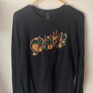 Albino Jackrabbit Philly Long sleeve T-shirt with Bee Sleeve, Handmade Art Print